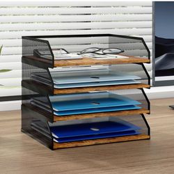 Four Tier Stackable Paper Tray