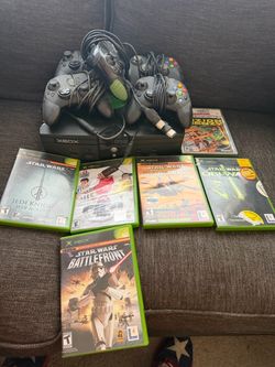 Original Xbox Console Bundle with Games and Controllers