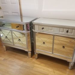 Mirror Night Stands,  Tables, Cabinets, Storage