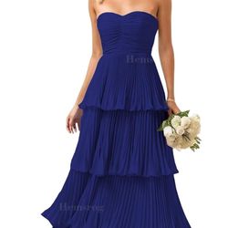 Royal Blue Dress