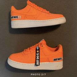 Nike Air Force 1 Low (Just Do It Pack Orange)