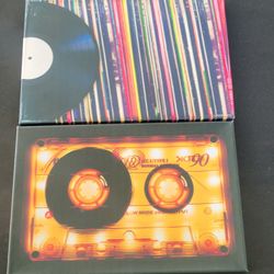 Vinyl And Cassette Canvas Wall Art