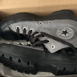 Converse chuck taylor shoes with warm fuzzy in lay and soul.