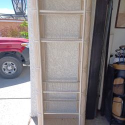 Gabriella CRESPI Pencil Reed style Etagere 82x28x15 -4 12×24 Shelves $650obo