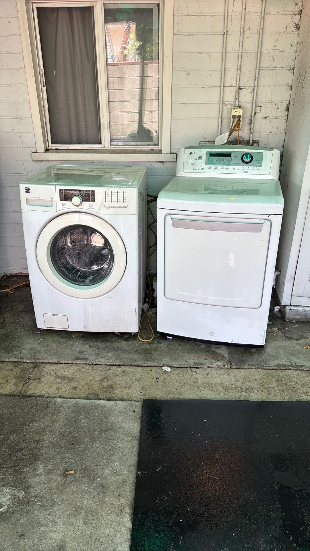 Kenmore washer and LG Gas Dryer