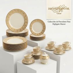 Dinnerware set Highgate Manor Camelot set for 8 persons
