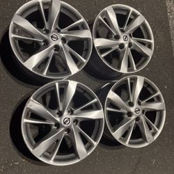 4 — 17x7 5x114.3 5x4.5 Stock Nissan Altima Infiniti G35 G37 Q50 350z Altima Sentra Civic Camry Accord Tacoma Wheels Rims