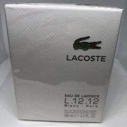 Lacoste blanc men 3.4oz men edt