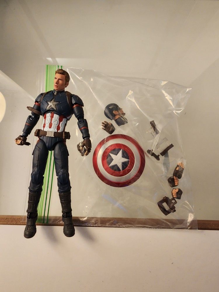 S.H. Figuarts Captain America: Civil War Figure – Complete, No Box