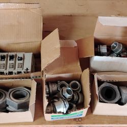 Box Of New Electrical Supplies Read Description And Photos 