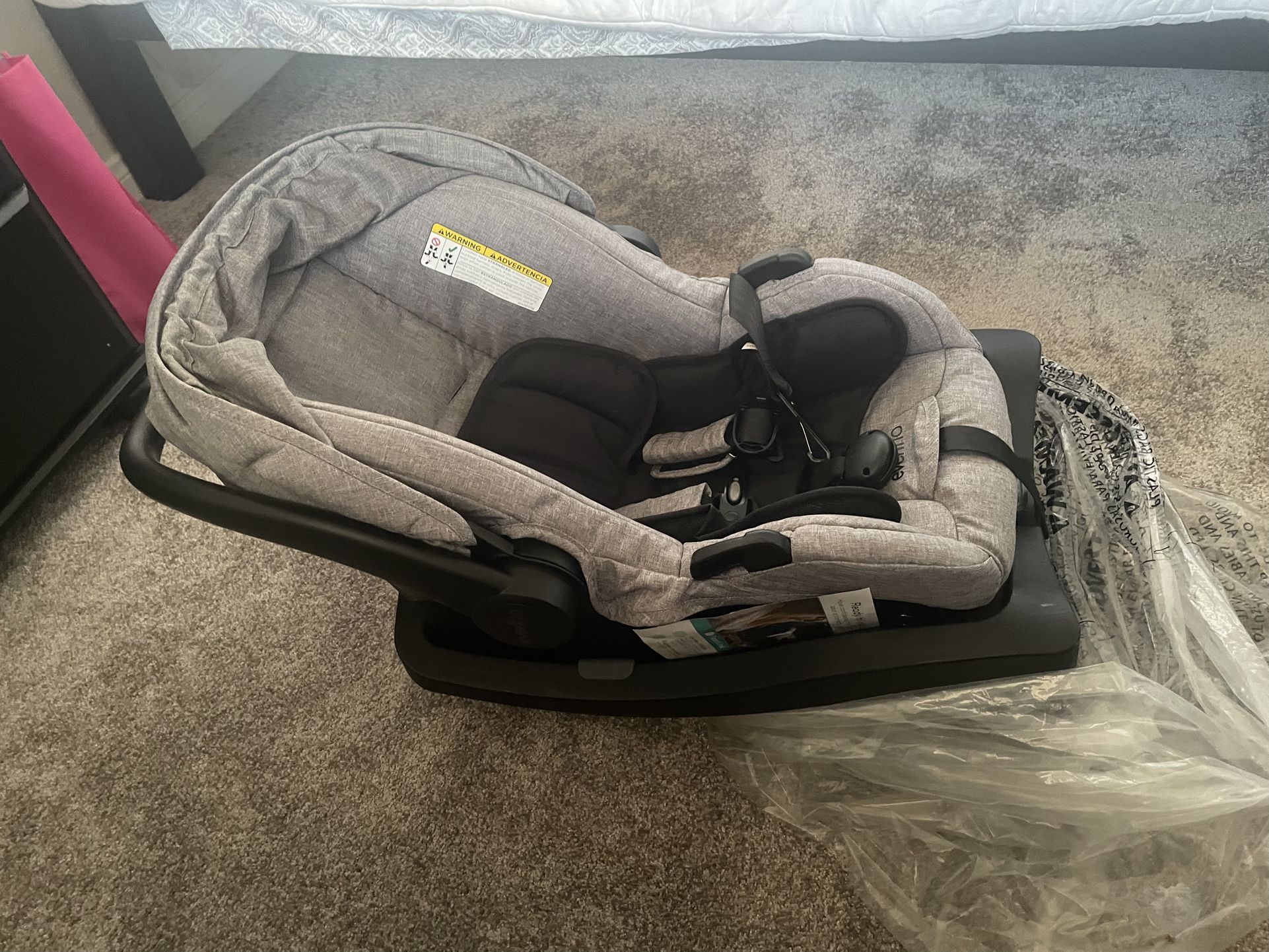 evenflo omni plus car seat & stroller