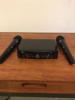 AKG cordless mics