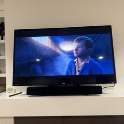40" TCL 4K LED smart Roku TV