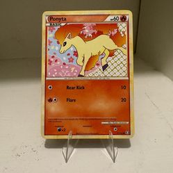2010 Ponyta Pokemon Card