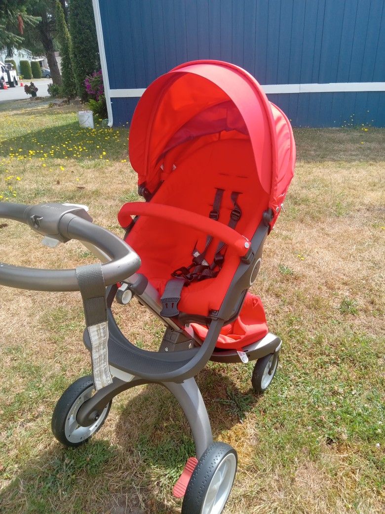 Stokke Stroller Red Color