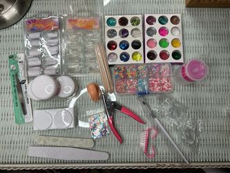 Acrylic Nail Art Supplies Bundle Kit