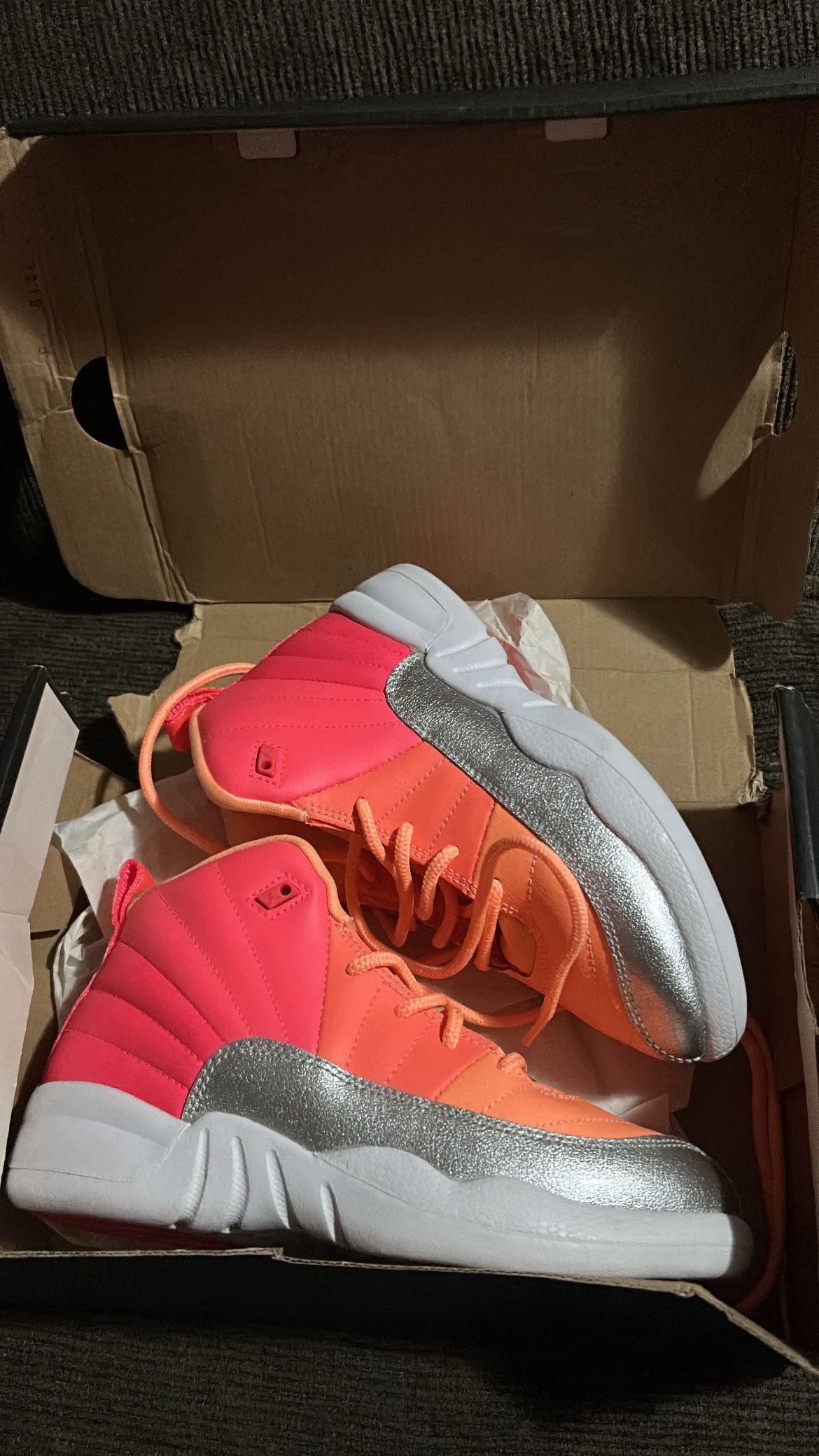 Air Jordan 12 Retro GP 'Sunrise' sz 1.5Y BRAND NEW