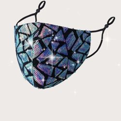 Sequin Face Mask