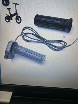 48 V E-bike throttle with LCD voltage display &cruise control 6pins