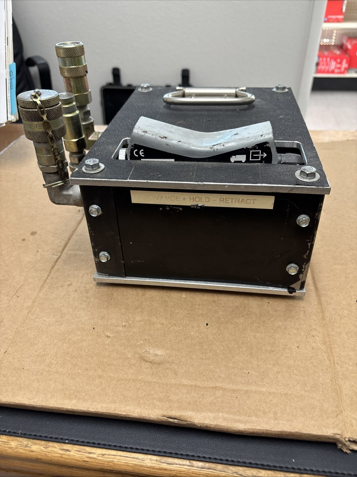 Hydraulic 10,000 psi  Intensifier Booster with Greenlee control valve PVA002L