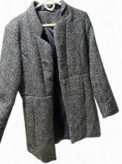 Women’s Knit Open Front Overcoat