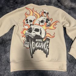 Sweatshirt With Skulls 