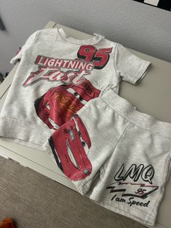 Lightning McQueen Cars Shorts Set 4T