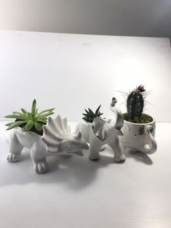 Ceramic planters