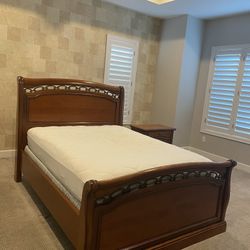 Used Wooden Bedroom Set – Well-Loved & Ready for a New Home