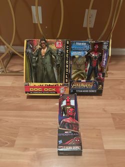 Spider-Man toys lot