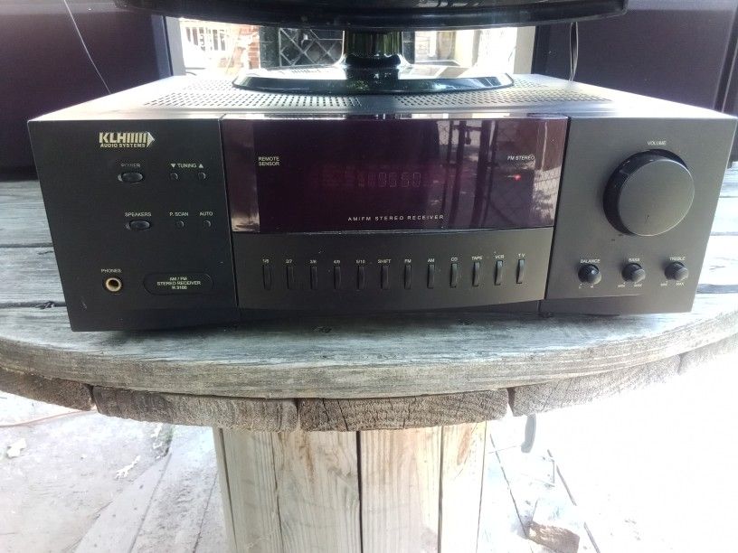 200 WATTS KLH STEREO RECEIVER & BOSE 201 IV SPEAKERS $250 FINAL PRICE