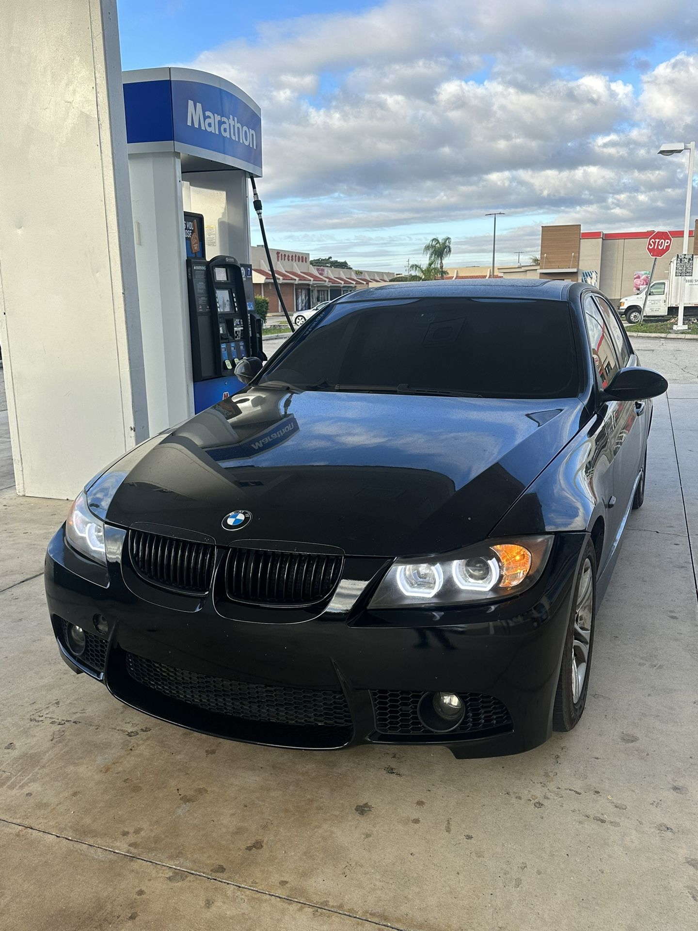 BMW E90 M PACKAGE FRONT BUMPER 