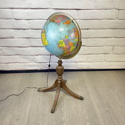 Vintage Light Up Globe