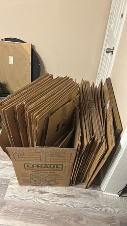 U-Haul Moving Boxes Large Lot sizes small and medium