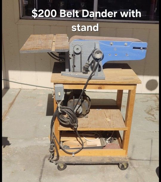 Belt Sander With Stand 