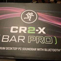 Mackie CR2-X Pro Computer Soundbar New In The Box