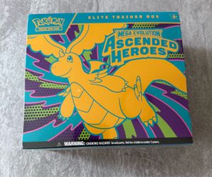Pokemon TCG: Mega Evolution Ascended Heroes Elite Trainer Box damage