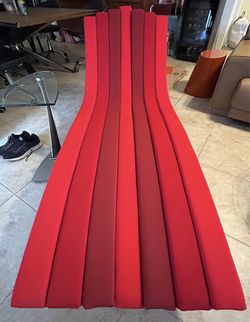 Roche Bobois Red Vitamine Chaise Lounge