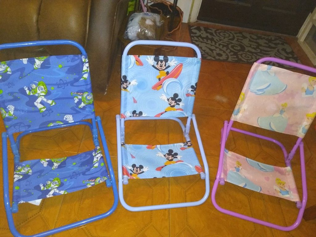 Kids Beach Chairs x4