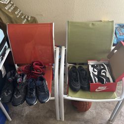 Lot of Nikes and Jordans