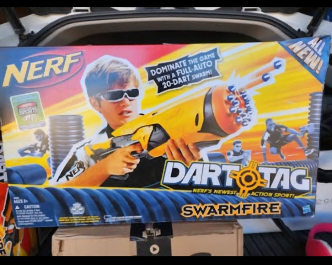 Nerf Guns-- Nerf Dart Tag Swarmfire