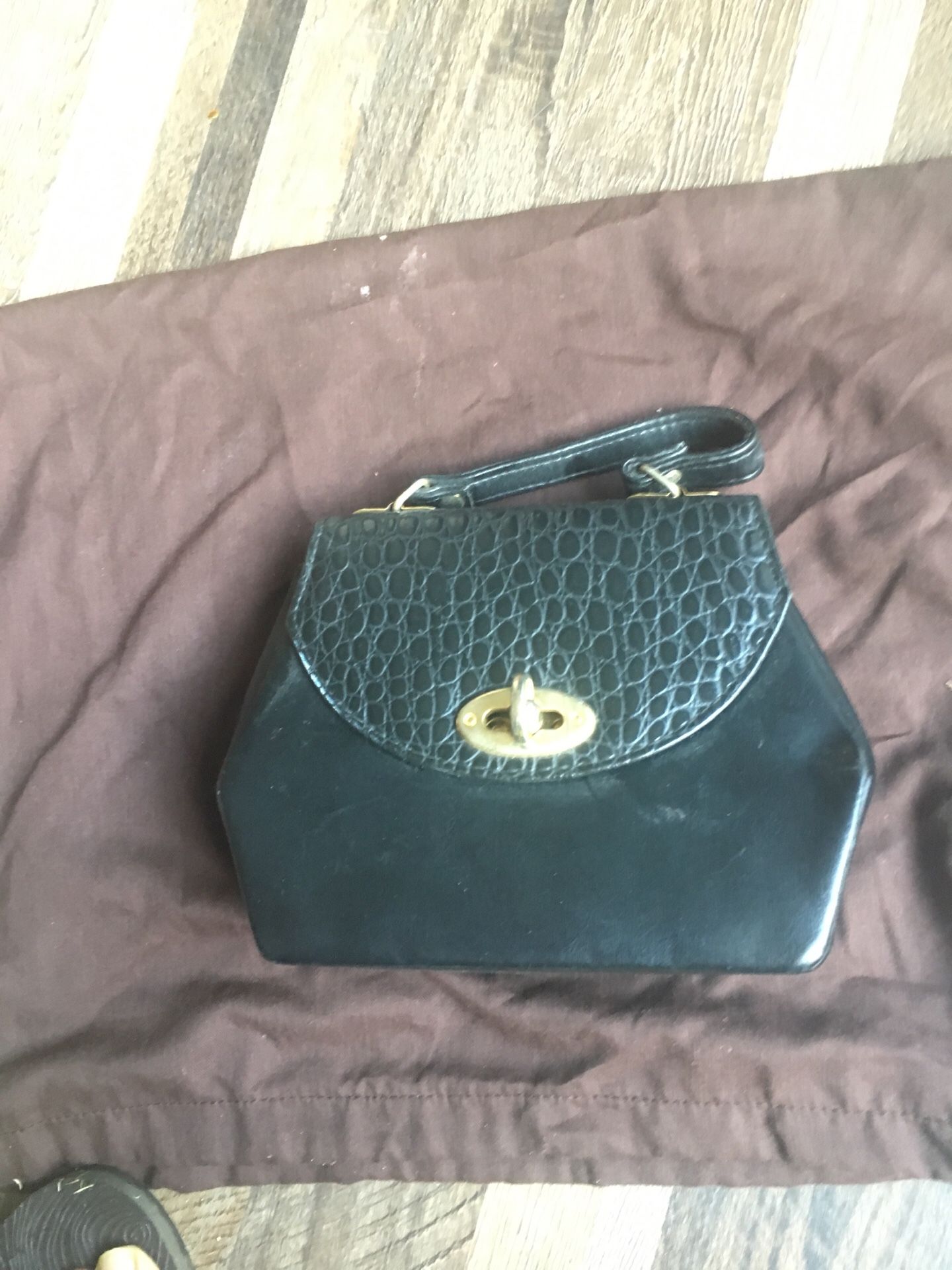 Black purse