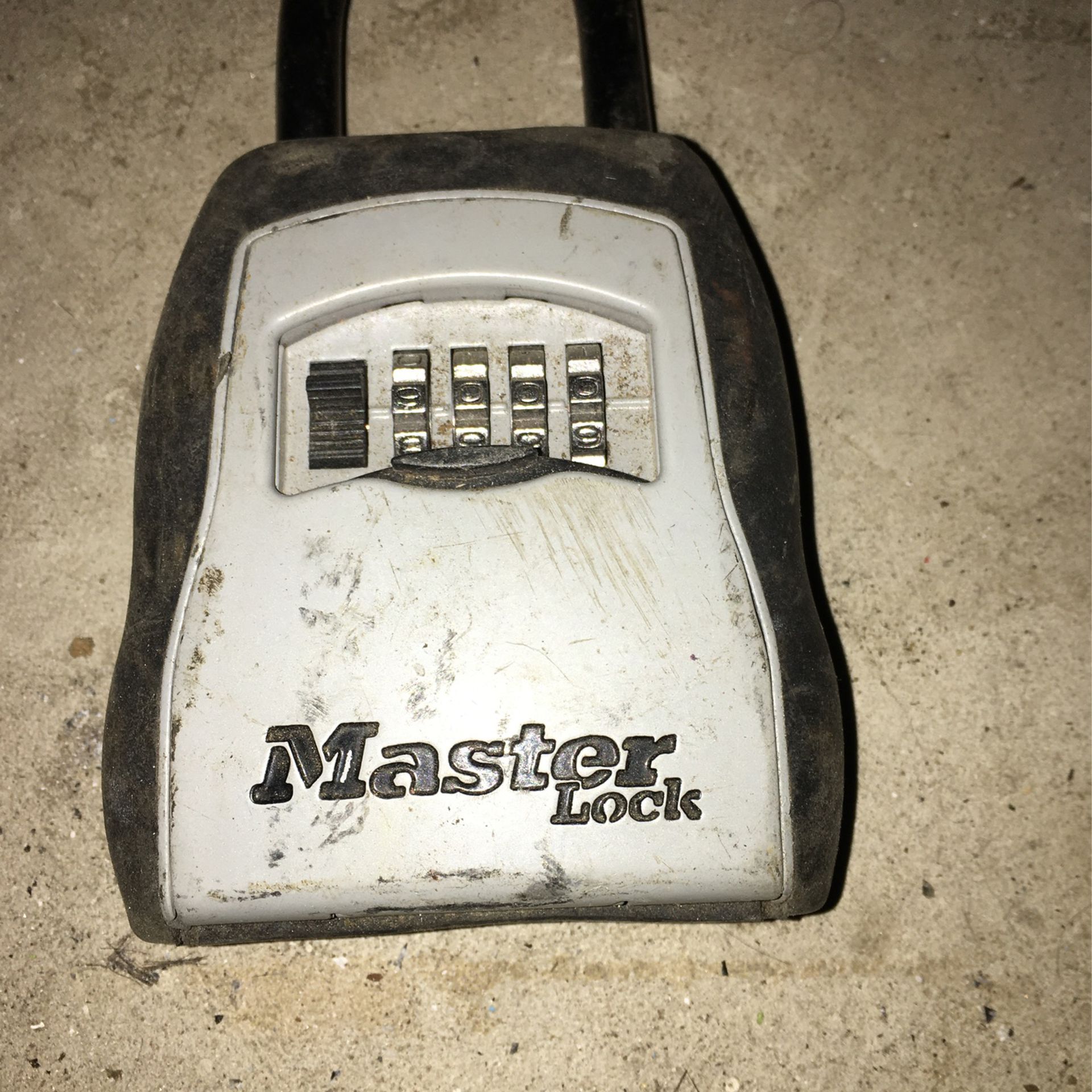 master lock box