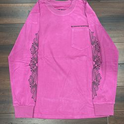 Purple Chrome Hearts Long Sleeve
