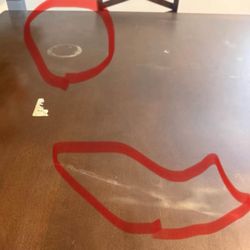 Counter height dining table