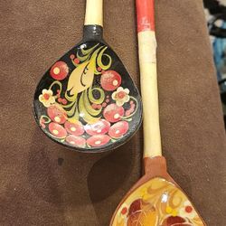 Decorated Spoon Antique