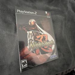 Nightshade PS2 SEALED