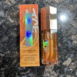 NEW FENTY BEAUTY GLOSS BOMB ICE COOLING LIP LUMINIZER LIMITED EDITION $12!!!