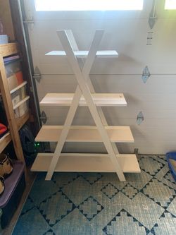 A-Frame shelf