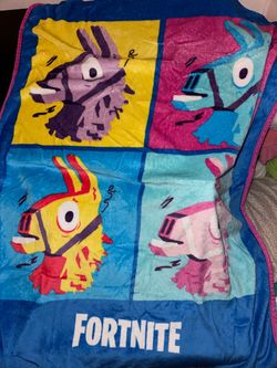 Fortnite throw blanket